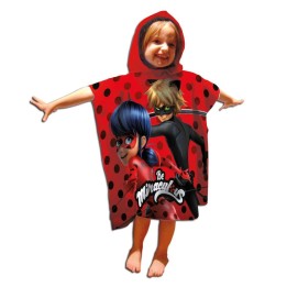 Poncho de Bain à Capuche miraculous