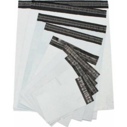 enveloppe plastique d'expédition blanches   - pochette d'expédition