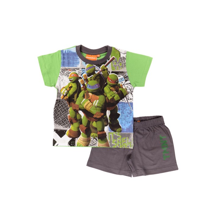 Pyjama Ensemble Tee-shirt / Short tortue ninja
