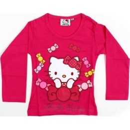 Tee-Shirt Manches Longues Hello Kitty
