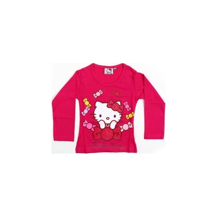 Tee-Shirt Manches Longues Hello Kitty