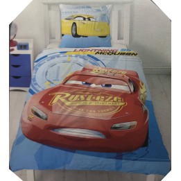 Parure de couette enfant Cars Disney en Coton