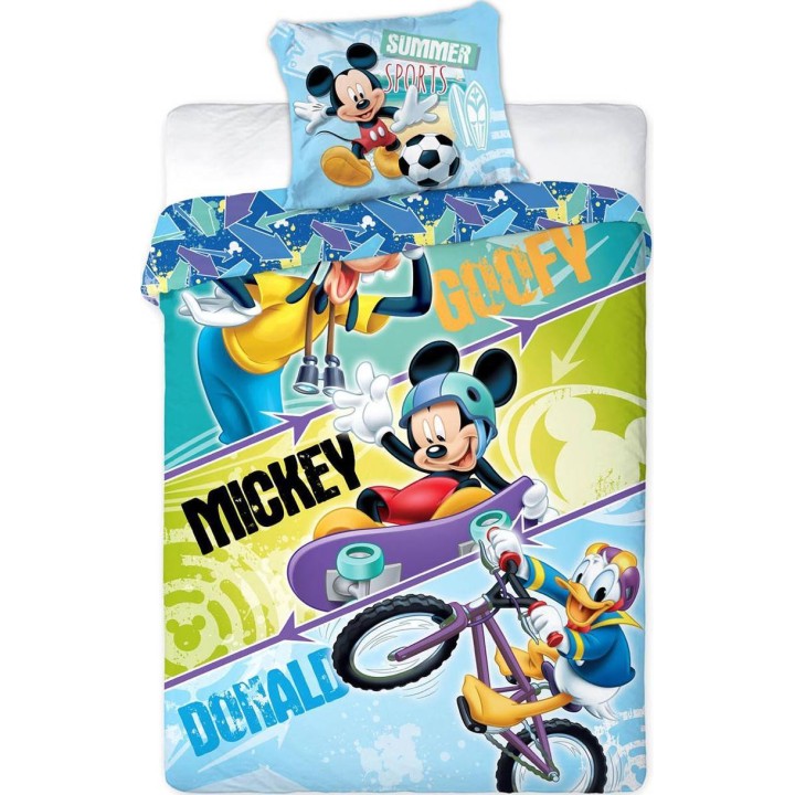 Parure housse de couette Mickey Music Disney