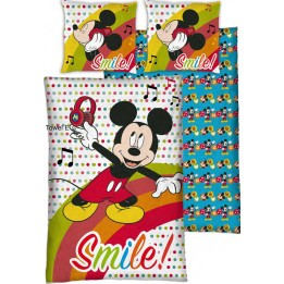 Parure housse de couette Mickey Music Disney