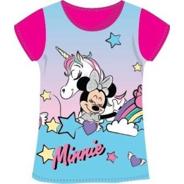 Tee-Shirt Manches Courtes Minnie Disney FILLE pas cher