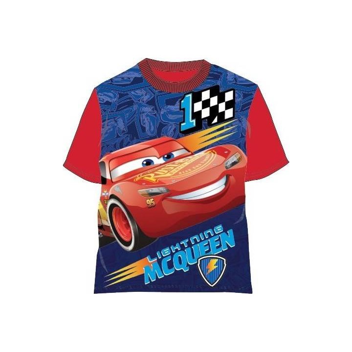 Tee-shirt Manches Courtes Cars disney