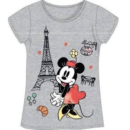 T-shirt Minnie Disney Avec la Tour Eiffel