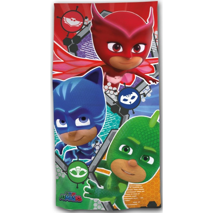 Drap de plage ou Serviette de bain Pj Masks