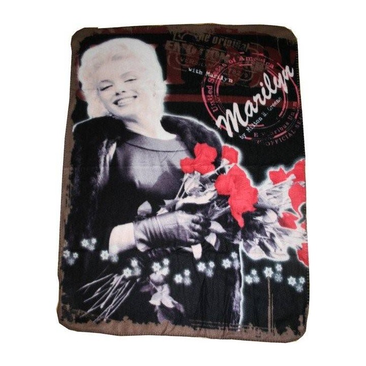 Plaid polaire Marilyn Monroe