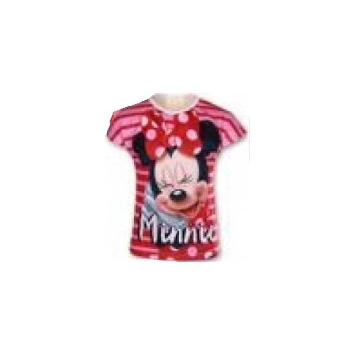 Tee-Shirt Manches Courtes Minnie Disney