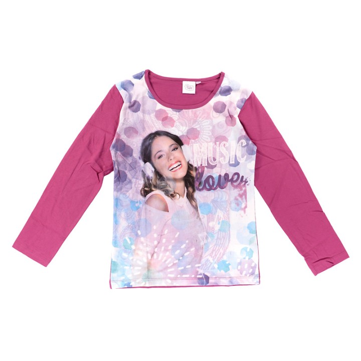 Tee-Shirt Manches Longues Violetta