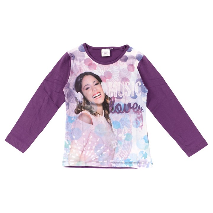 Tee-Shirt Manches Longues Violetta