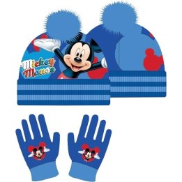 Set Bonnet et Gants Mickey  Sublimation