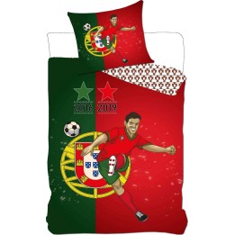 Parure Housse de Couette Portugal avec 2 étoiles Champion de Monde en 2016 et Coupe de Europa 2019