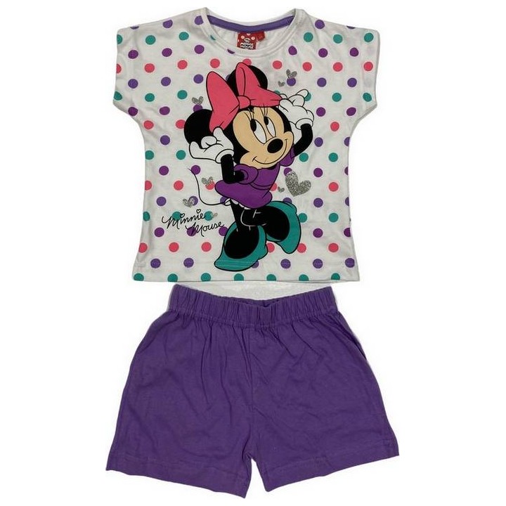 Pyjama Ensemble Tee-shirt Short minnie disney