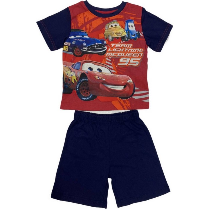 Pyjama Ensemble Tee-shirt Short cars