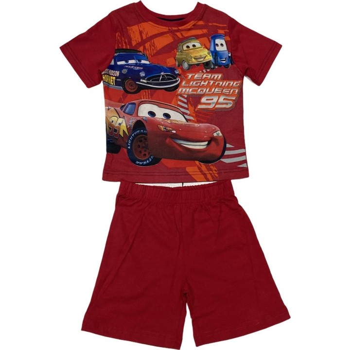 Pyjama Ensemble Tee-shirt Short cars