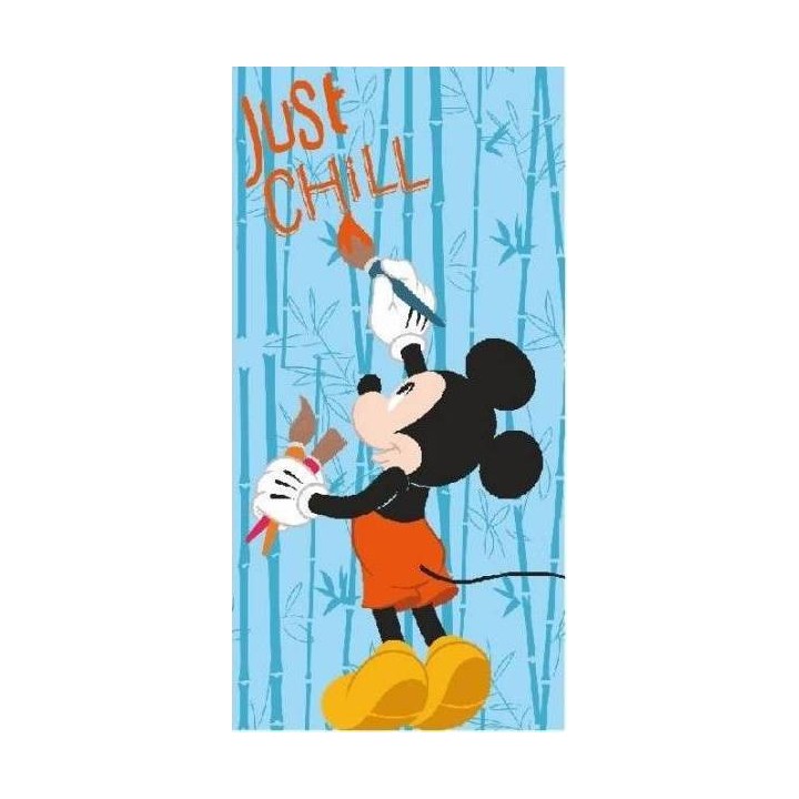 Drap de plage ou drap de bain Mickey Disney