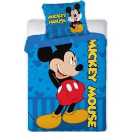 Housse de couette Mickey avec Taie d'oreiller
