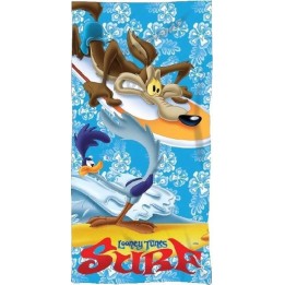 Drap de plage ou drap de bain  Looney Tunes  bugs bunny and duck