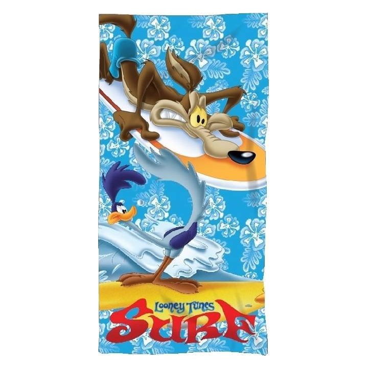 Drap de plage ou drap de bain  Looney Tunes  bugs bunny and duck