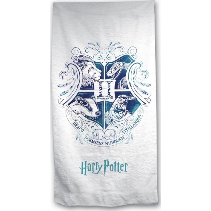 Drap de plage ou Serviette de bain Harry Potter en coton