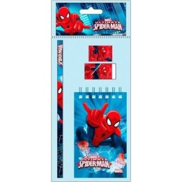 Set de Papeterie 4 pièces Spiderman