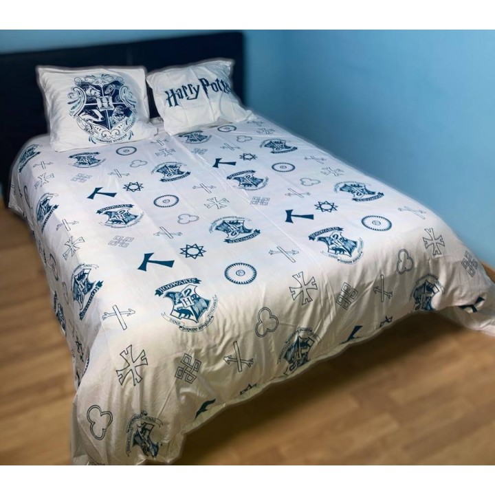 Parure de lit Harry Potter - 2 personnes en Coton