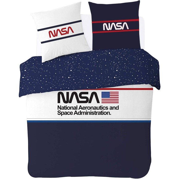 Parure de lit Nasa - 2 personnes en Coton