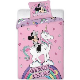 Parure Housse de couette Minnie  en polyester