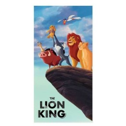 Drap de plage ou Serviette de bain LE ROI LION - DISNEY