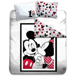 Parure de lit  Minnie et Mickey