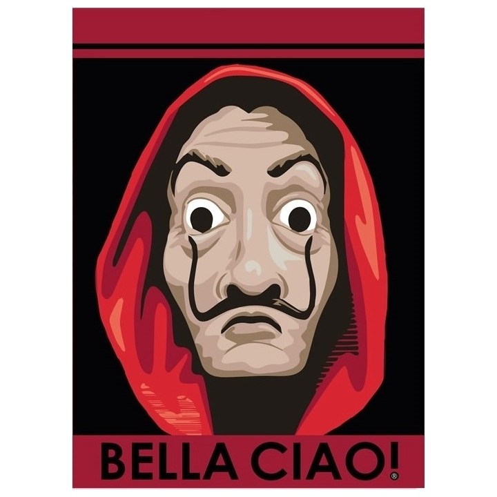 Plaid Polaire Bella Ciao