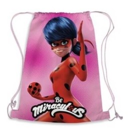 Drap de plage ou drap de bain Miraculous - LadyBug avec  sac de Piscine
