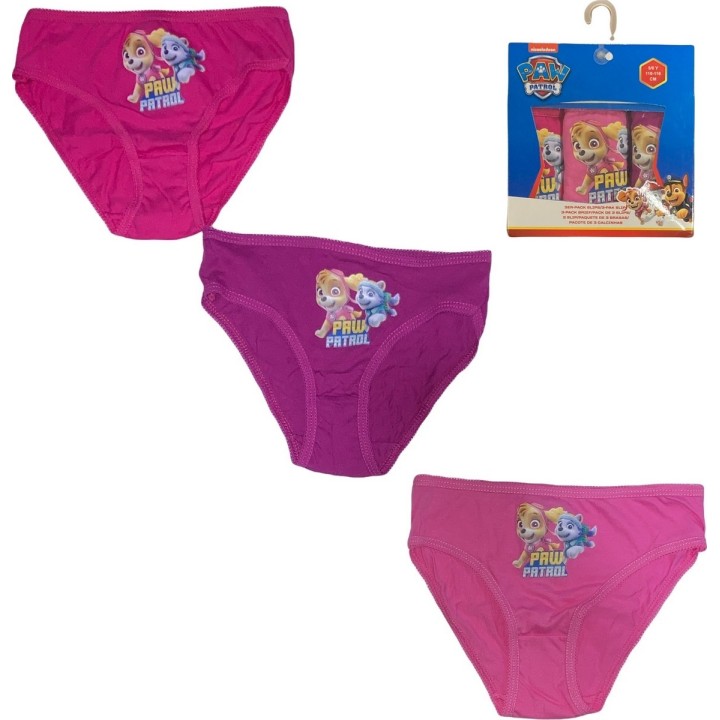 Boite de 3 culottes Pat Patrouille Fille