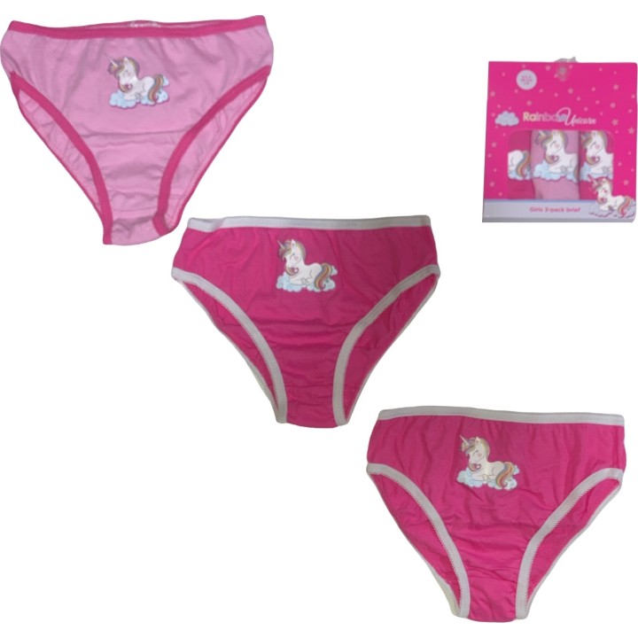 Boite De 3 Culottes Licorne