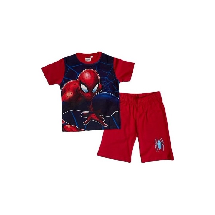Ensemble T-Shirt + Short Spiderman
