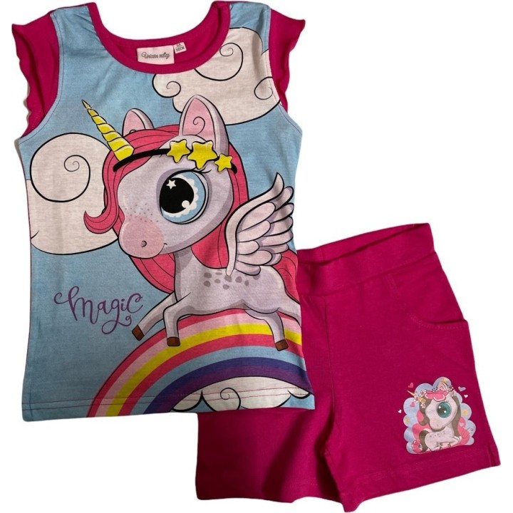 Pyjama Ensemble Tee-shirt Short minnie disney
