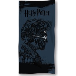 Drap de bain Harry Potter ou serviette de plage Harry Potter