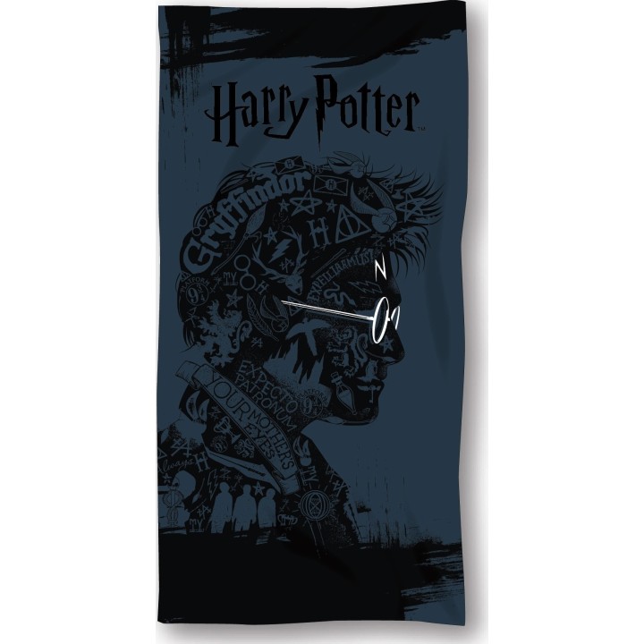 Drap de bain Harry Potter ou serviette de plage Harry Potter