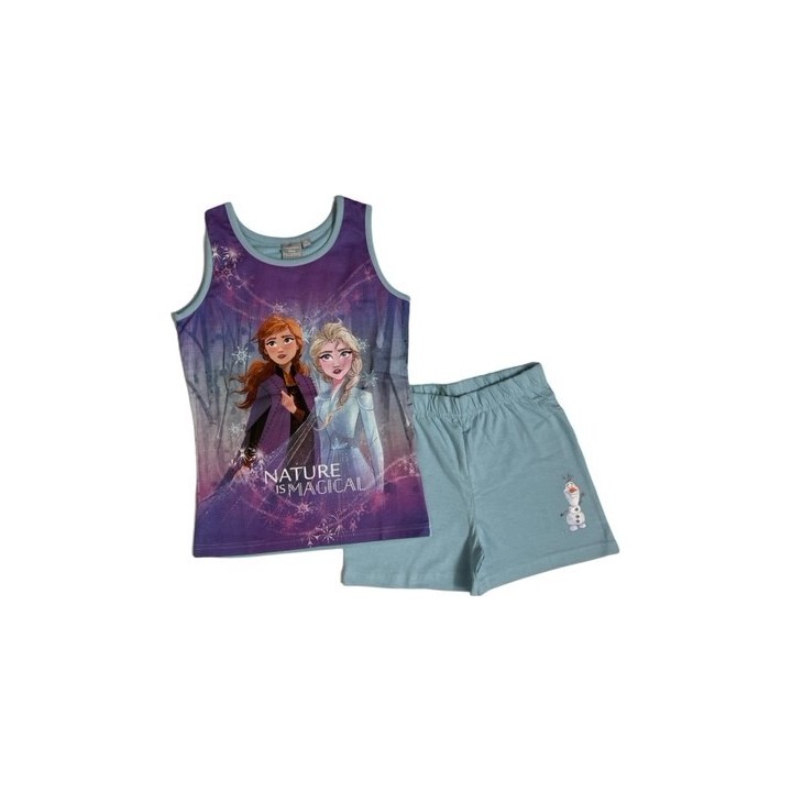 Ensemble Débardeur Avec Short La Reine Des Neiges Disney
