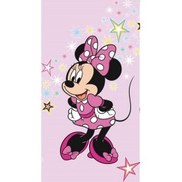 Drap De Plage Ou Drap De Bain Minnie Disney En Coton